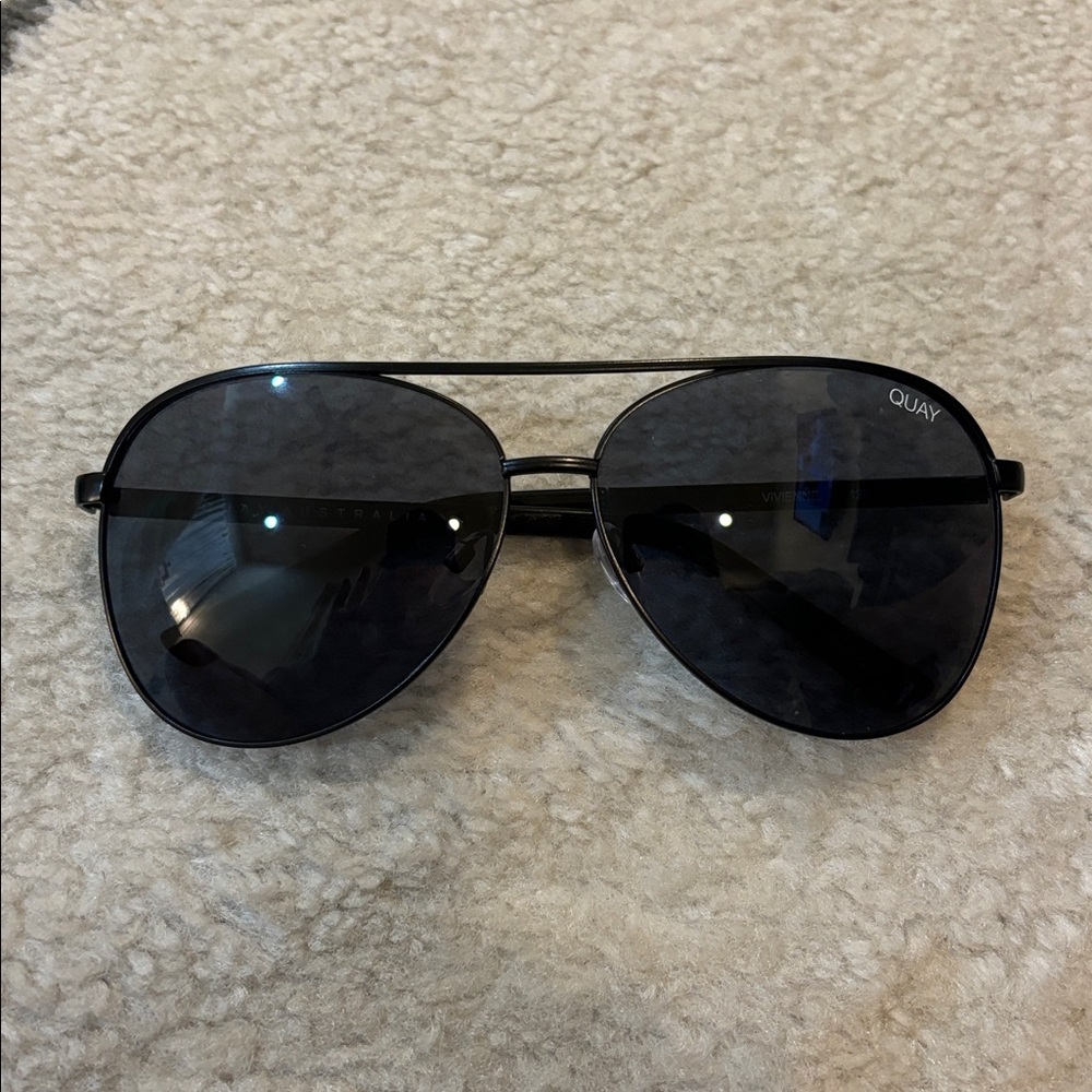 Quay Australia Black Sunglasses
